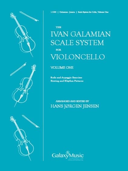 The Galamian Scale System for Violoncello (Volume 1) - Galamian/Jensen - Cello - Book