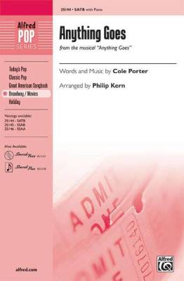 Anything Goes (from the musical Anything Goes) - Porter/Kern - SATB