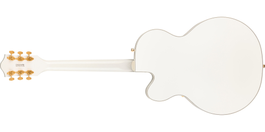 FSR G5427TG Electromatic Hollow Body Single-Cut with Bigsby and Gold Hardware - Snow Crest White