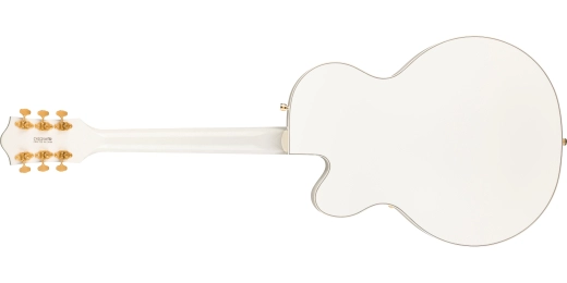 FSR G5427TG Electromatic Hollow Body Single-Cut with Bigsby and Gold Hardware - Snow Crest White