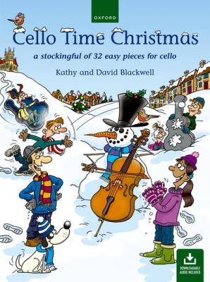 Oxford University Press - Cello Time Christmas - Blackwell/Blackwell - Cello - Book/CD