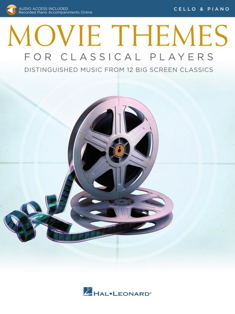 Movie Themes for Classical Players - Cello/Piano - Book/Audio Online