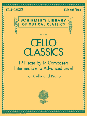 G. Schirmer Inc. - Cello Classics - Cello/Piano - Book