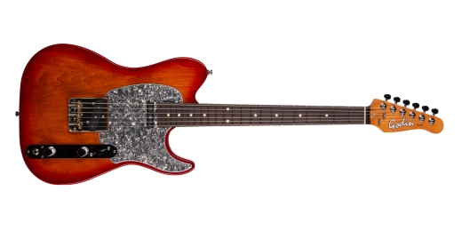 Godin Guitars - Stadium Pro Electric Guitar, Rosewood Fingerboard with Gigbag - Sunset Burst