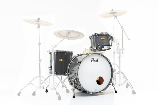 Pearl - Reference One 3-Piece Shell Pack (24,13,16) with Chrome L-Rod - Putty Grey