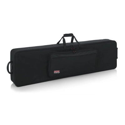 Gator - Slim, Extra Long 88-Note Lightweight Keyboard Case with Wheels