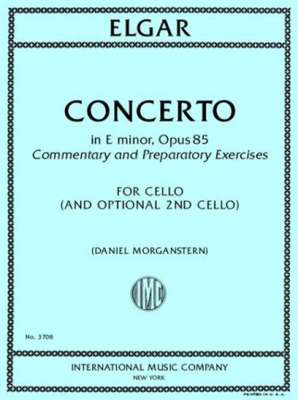 International Music Company - Cello Concerto in E minor, Opus 85 - Elgar/Morganstern - Solo Cello - Sheet Music