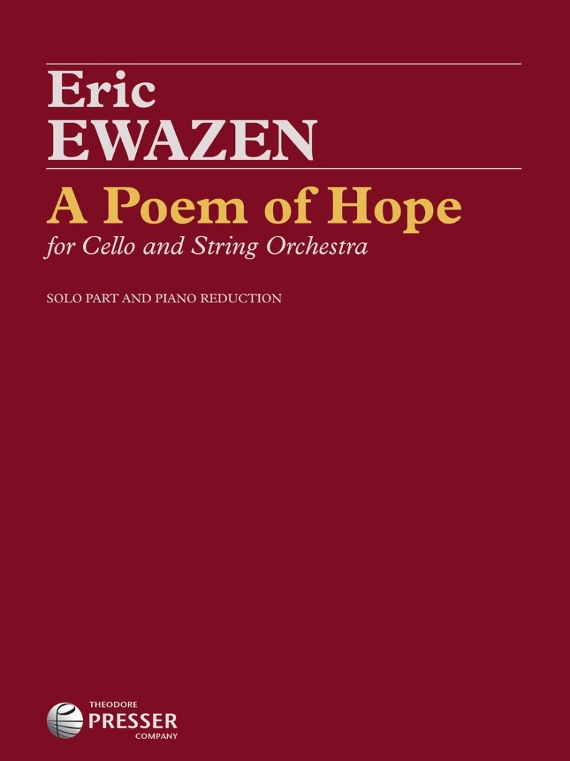 A Poem of Hope - Ewazen - Cello/Piano - Sheet Music