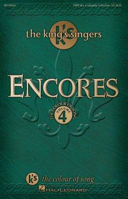 Hal Leonard - Encores - The Kings Singers Colour of Song, Volume 4