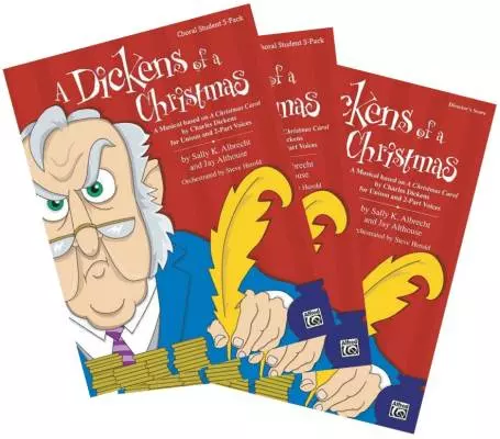 Alfred Publishing - A Dickens of a Christmas - Albrecht/Althouse - Choral Performance Pack