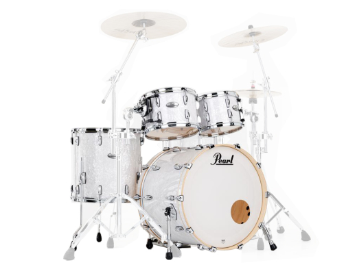 Pearl - Professional Series 4-Piece Shell Pack (22,10,12,16) - White Marine Pearl