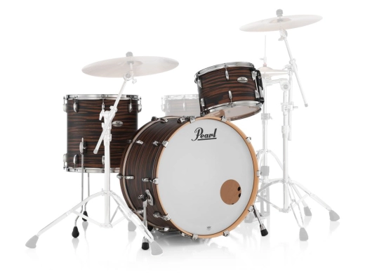 Pearl - Professional Series 3-Piece Shell Pack (24,13,16) - Matte Mocha Swirl