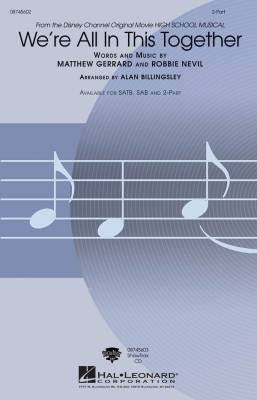 Hal Leonard - Were All In This Together - Gerrard/Nevil/Billingsley - 2pt