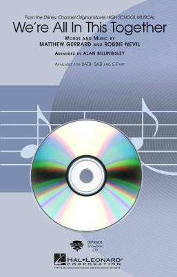 Hal Leonard - Were All In This Together - Gerrard/Nevil/Billingsley - ShowTrax CD