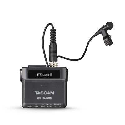 DR-10L Pro 32-bit Float Field Recorder and Lavalier Mic