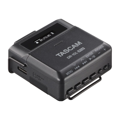 DR-10L Pro 32-bit Float Field Recorder and Lavalier Mic