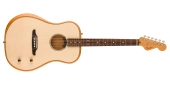 Fender - Highway Series Dreadnought Acoustic\/Electric Guitar, Rosewood Fingerboard with Gigbag - Natural