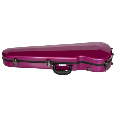 Eastman Strings - Contour Violin Case with Smooth Finish - Fuchsia