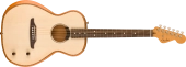 Fender - Highway Series Parlor Acoustic\/Electric Guitar, Rosewood Fingerboard with Gigbag - Natural