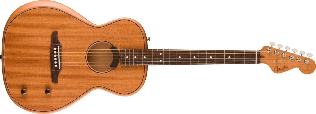 Highway Series Parlor Acoustic/Electric Guitar, Rosewood Fingerboard with Gigbag - Mahogany