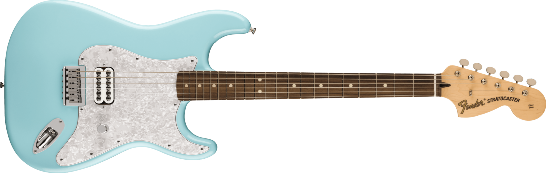 Limited Edition Tom Delonge Stratocaster Electric Guitar, Rosewood Fingerboard - Daphne Blue