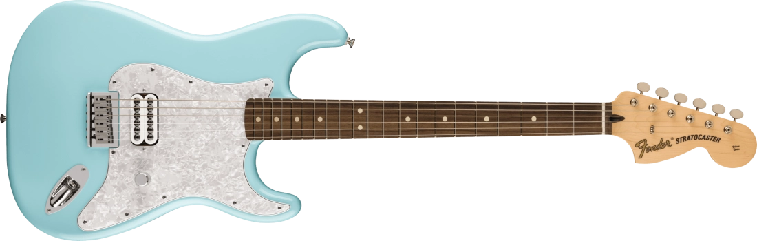 Limited Edition Tom Delonge Stratocaster Electric Guitar, Rosewood Fingerboard - Daphne Blue