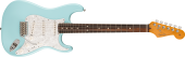 Fender - Limited Edition Cory Wong Stratocaster Electric Guitar, Rosewood Fingerboard with Case - Daphne Blue
