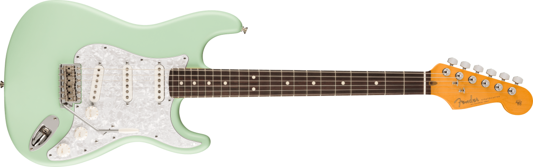 Limited Edition Cory Wong Stratocaster Electric Guitar, Rosewood Fingerboard with Case - Surf Green