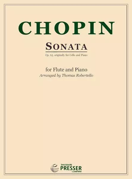 Sonata For Flute And Piano