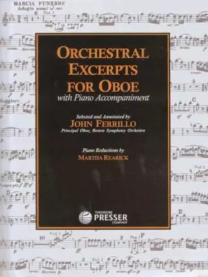 Theodore Presser - Orchestral Excerpts For Oboe