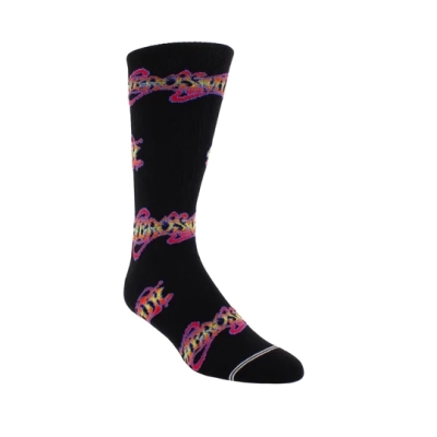 Aerosmith Rock Tour - All Over Logo Crew Socks