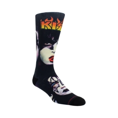 Perris Socks - Paire de chaussettes Kiss  motifs de visages maquills