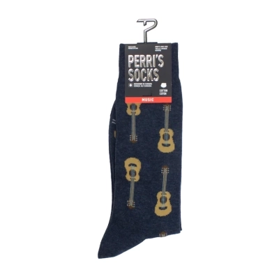 Acoustic Guitar Crew Knit Socks
