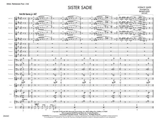 Sister Sadie - Silver/Kidd - Jazz Ensemble - Gr. 3