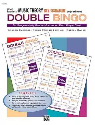 Alfred Publishing - Essentials of Music Theory: Double Bingo Game -- Key Signature