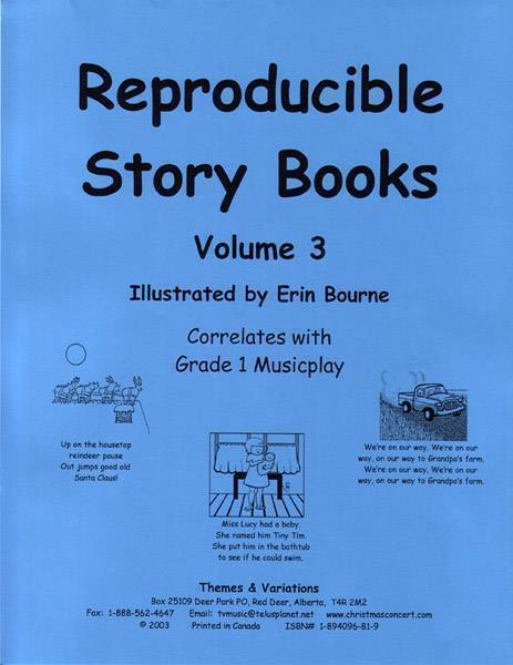 Reproducible Story Book Volume 3 (Grade 1) - Bourne - Book