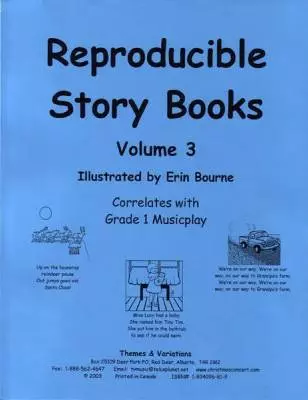 Themes & Variations - Reproducible Story Book Volume 3 (Grade 1) - Bourne - Book