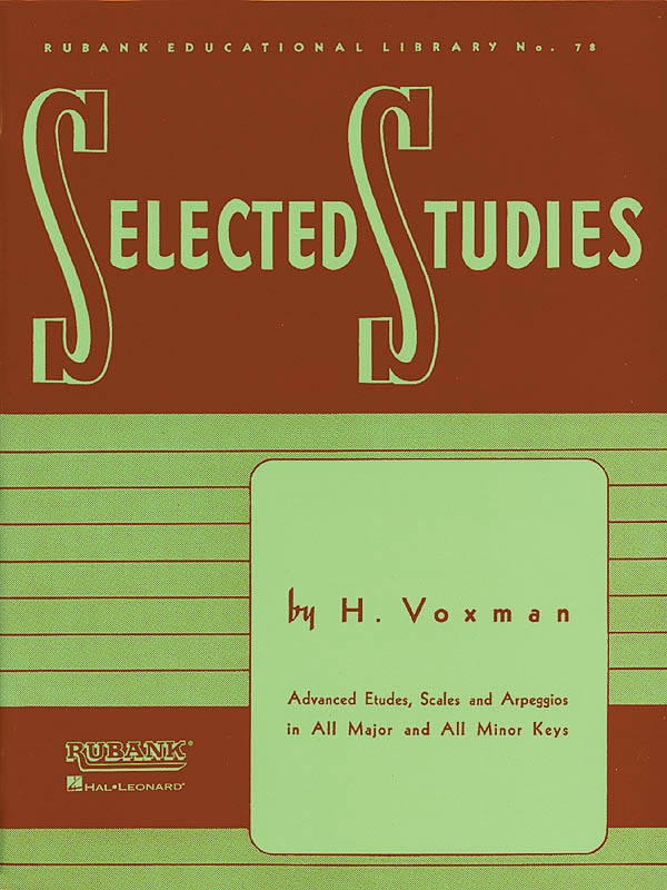 Selected Studies - Voxman - Clarinet - Book