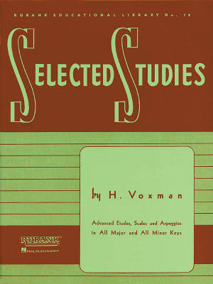 Rubank Publications - Selected Studies - Voxman - Clarinet - Book