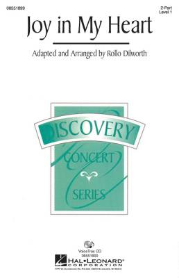 Hal Leonard - Joy in My Heart - Dilworth - 2pt