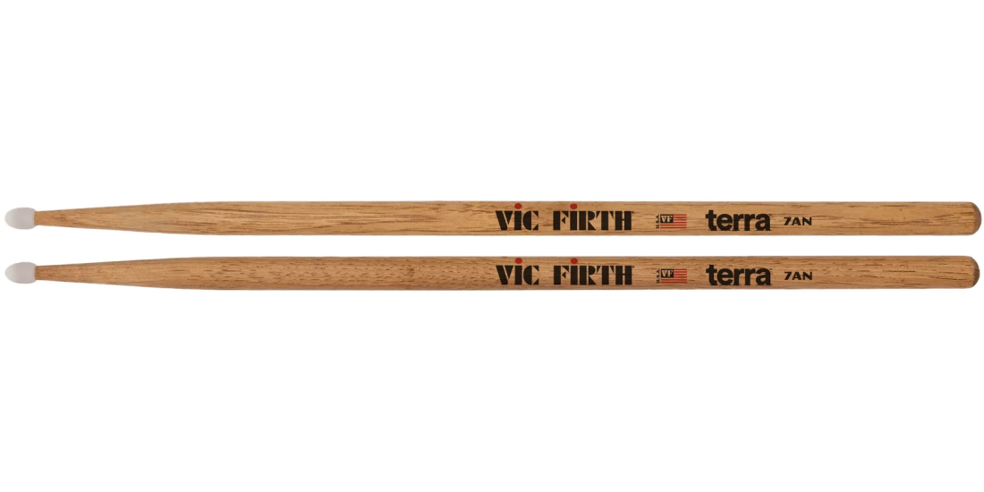 American Classic Terra Drumsticks with Nylon Tip - 7AN