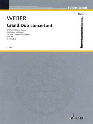 Schott - Grand Duo Concertante en mi bmol majeur, op. 48