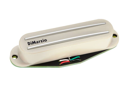 DiMarzio - Pro Track Strat Pickup - Aged White with Nickel Poles