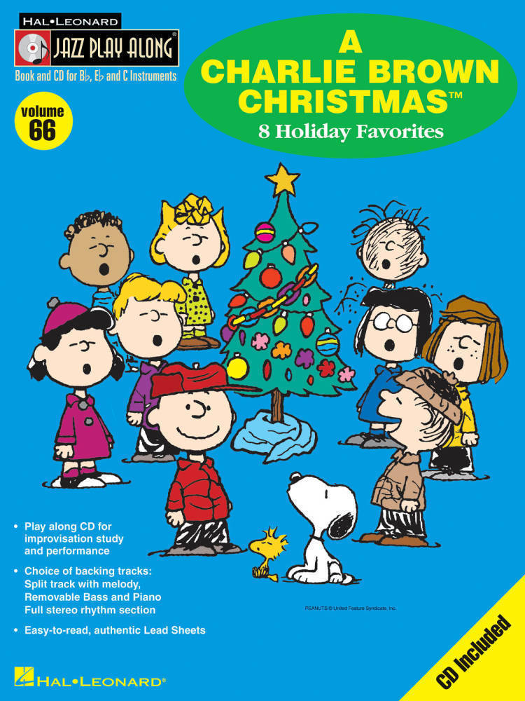 A Charlie Brown Christmas: Jazz Play-Along Volume 66 - Book/CD
