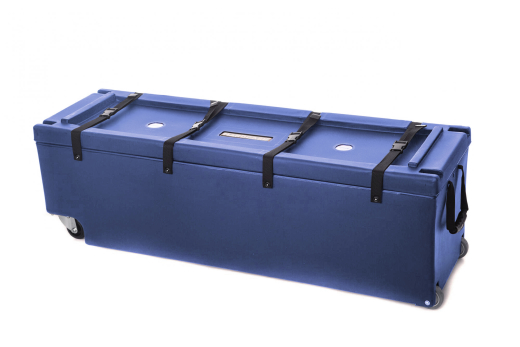Hardcase - 52 x 16 x 16 Hardware Case with 2 Wheels - Dark Blue
