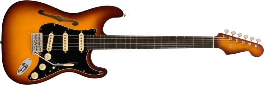 Fender - Suona Stratocaster Thinline, Ebony Fingerboard - Violin Burst
