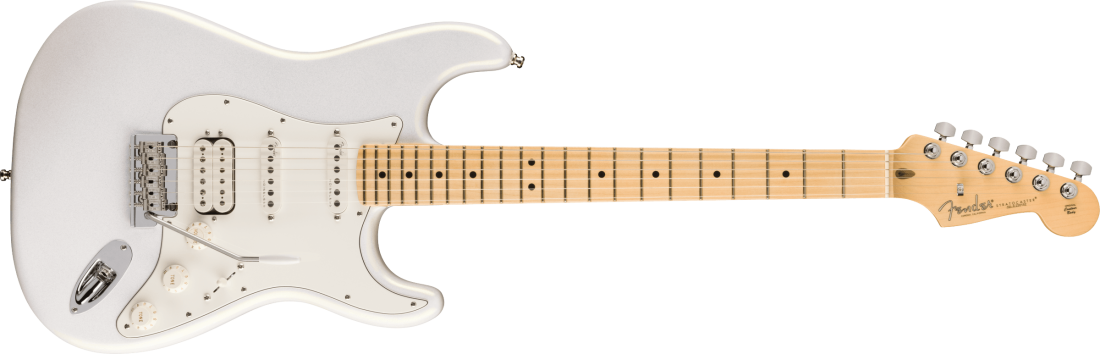 Juanes Luna Stratocaster, Maple Fingerboard - Luna White