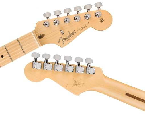 Juanes Luna Stratocaster, Maple Fingerboard - Luna White