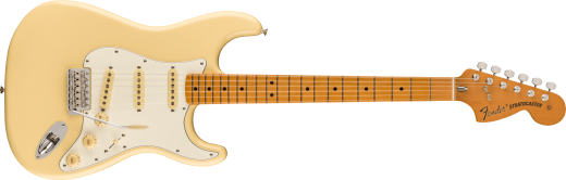 Fender - Vintera II 70s Stratocaster, Maple Fingerboard - Vintage White with Gig Bag