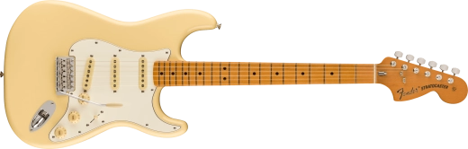 Fender - Vintera II 70s Stratocaster, Maple Fingerboard - Vintage White with Gig Bag